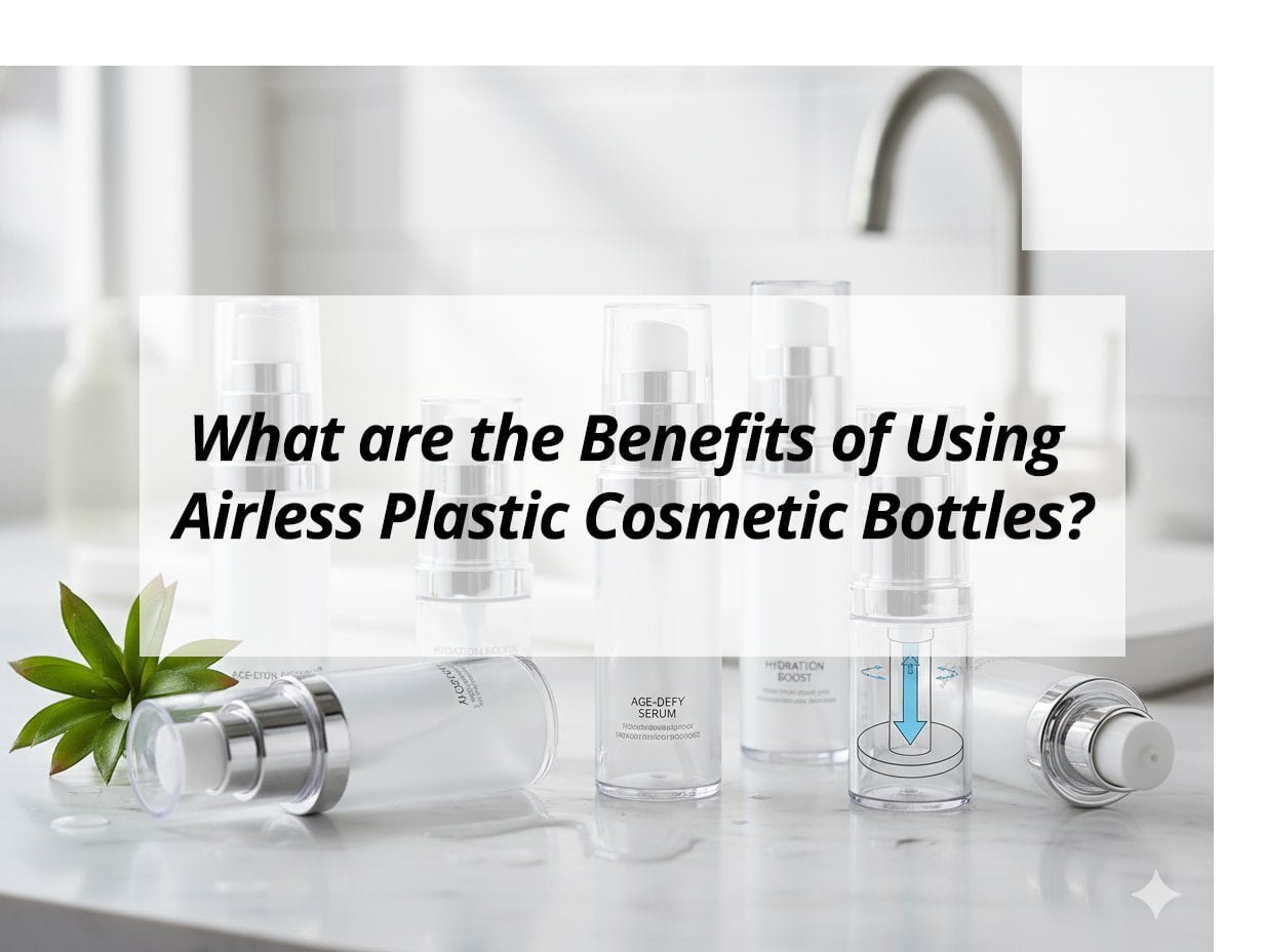 What are the Benefits of Using Airless Plastic Cosmetic Bottles?