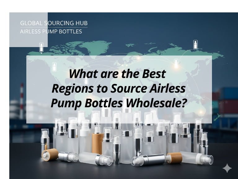 What are the Best Regions to Source Airless Pump Bottles Wholesale?