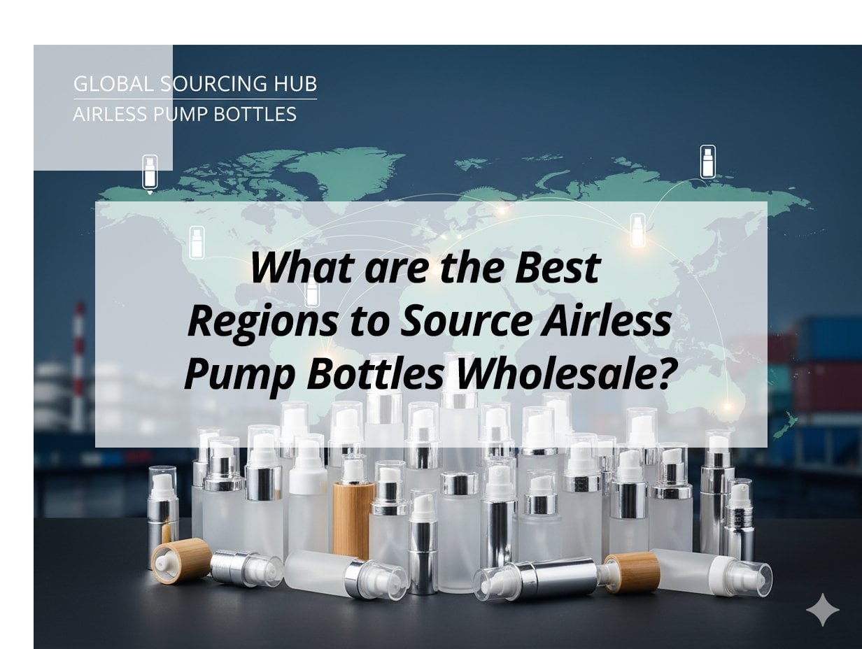 What are the Best Regions to Source Airless Pump Bottles Wholesale?