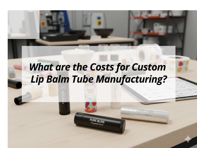 What are the Costs for Custom Lip Balm Tube Manufacturing?
