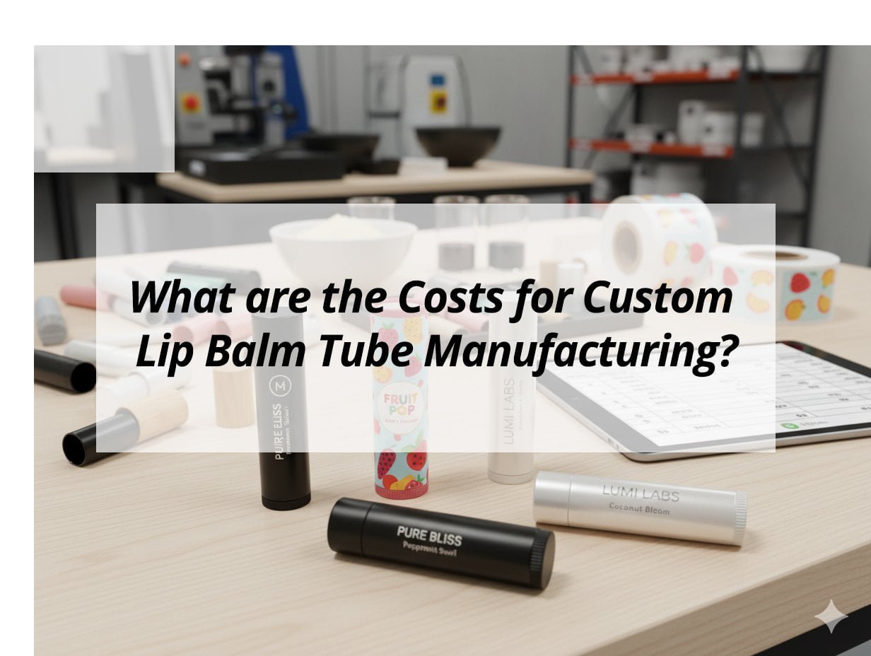 What are the Costs for Custom Lip Balm Tube Manufacturing?