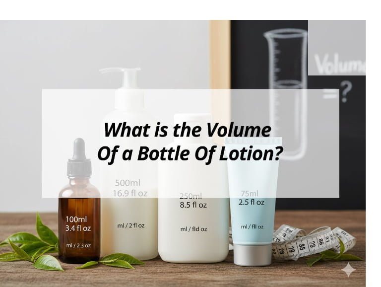 What is the Volume Of a Bottle Of Lotion?