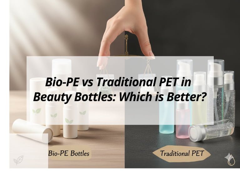 Bio-PE vs Traditional PET in Beauty Bottles: Which is Better?