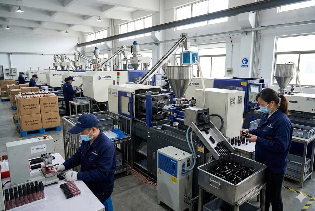 Customer touring production line