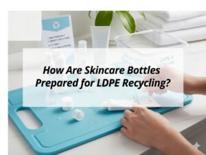 ![Skincare bottles prepared for LDPE recycling](https://jccosmopack.com/wp-content/uploads/2026/03/How-Are-Skincare-Bottles-Prepared-for-LDPE-Recycling.jpg "LDPE Recycling Preparation")