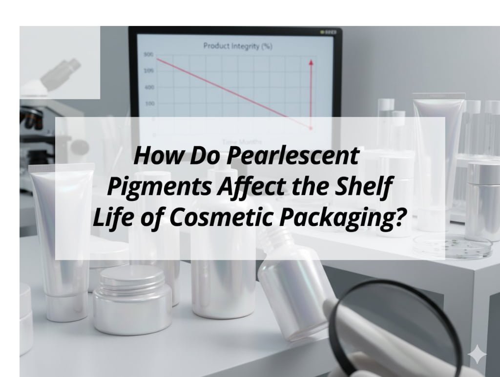 ![Impact of pearlescent pigments on cosmetic packaging shelf life](https://jccosmopack.com/wp-content/uploads/2026/03/How-Do-Pearlescent-Pigments-Affect-the-Shelf-Life-of-Cosmetic-Packaging.jpg "Pearlescent Pigments in Packaging")