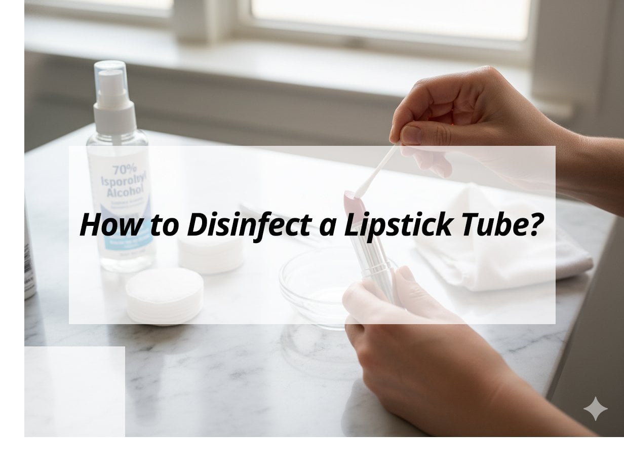 How to Disinfect a Lipstick Tube?
