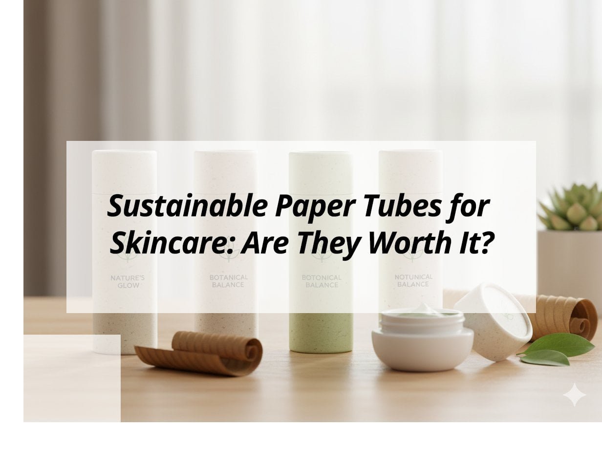 Sustainable Paper Tubes for Skincare: Are They Worth It?
