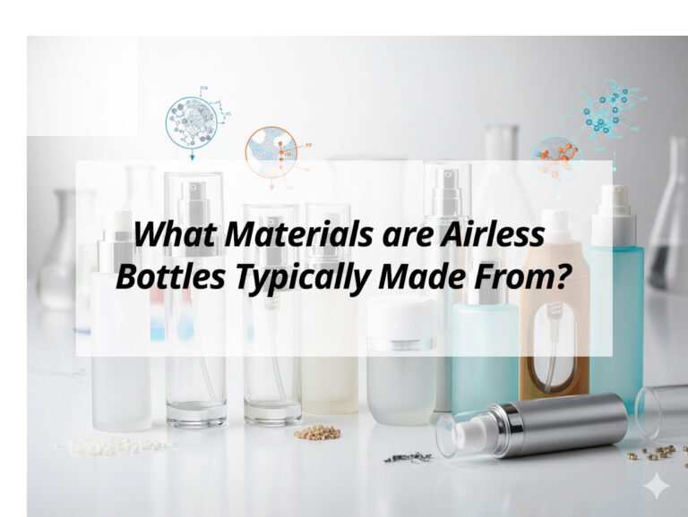 What Materials are Airless Bottles Typically Made From?