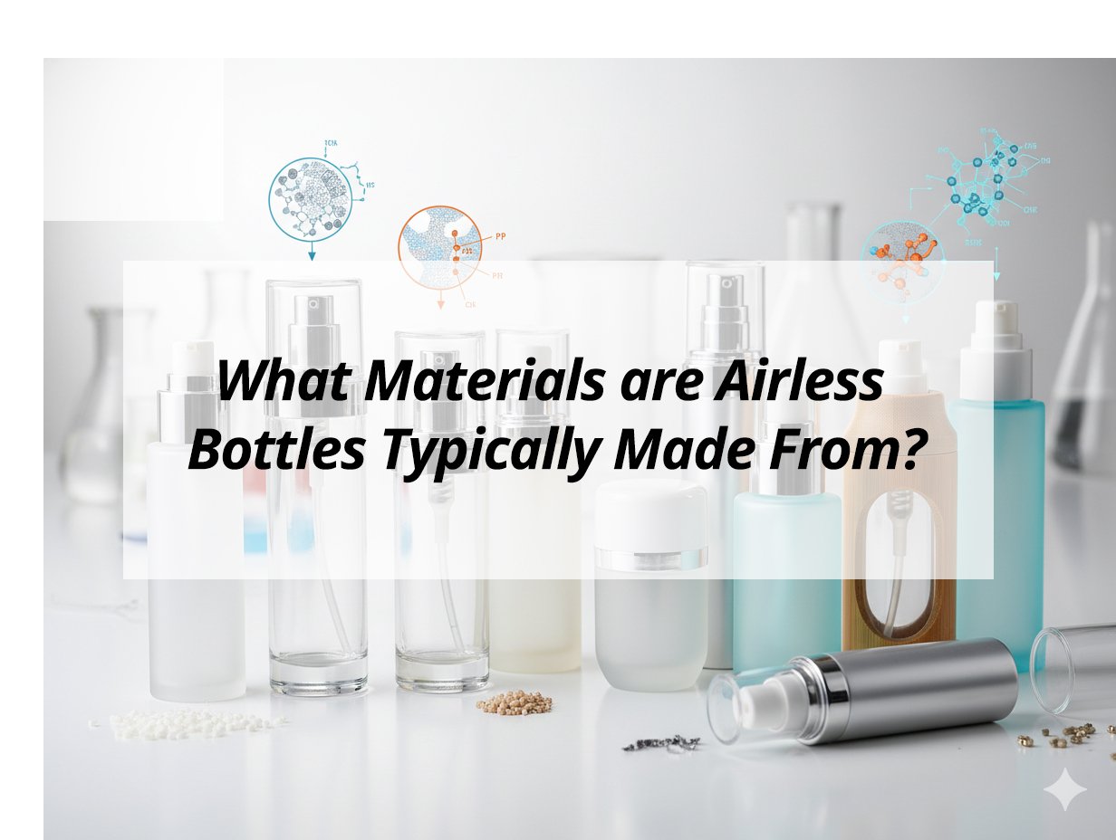 What Materials are Airless Bottles Typically Made From?