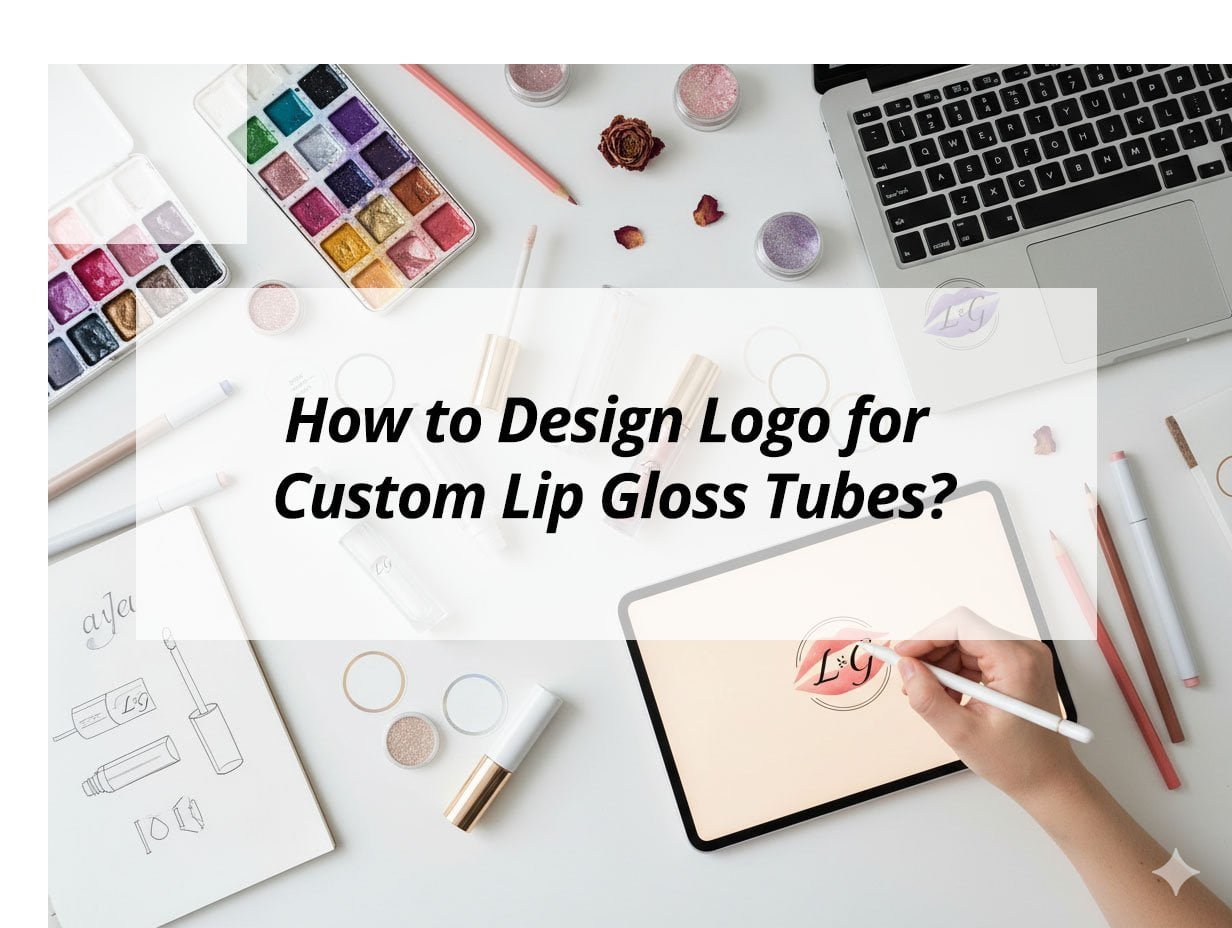 How to Design Logo for Custom Lip Gloss Tubes?