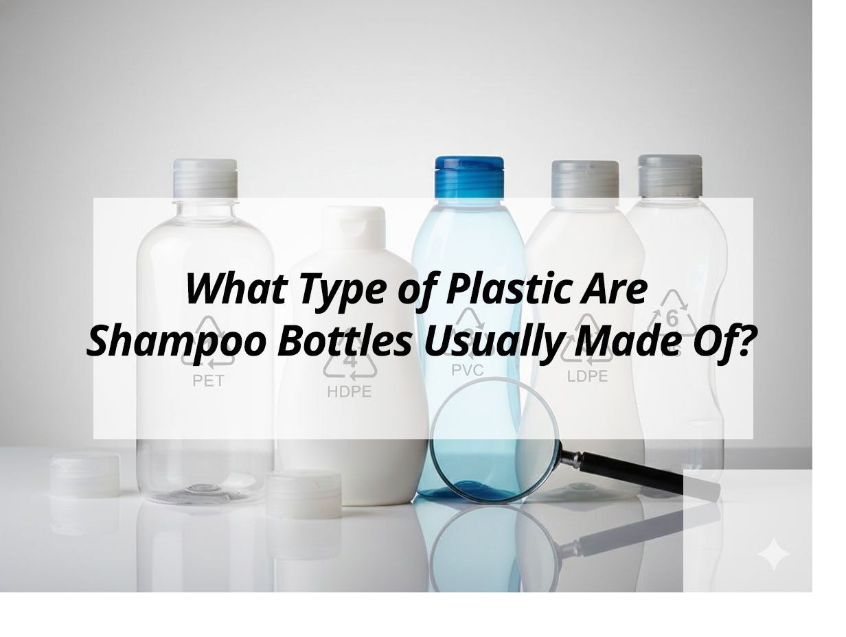 What Type of Plastic Are Shampoo Bottles Usually Made Of?