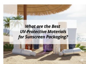 ![Best UV protective materials for sunscreen packaging](https://jccosmopack.com/wp-content/uploads/2026/04/What-are-the-Best-UV-Protective-Materials-for-Sunscreen-Packaging.jpg "UV Protective Materials Guide")