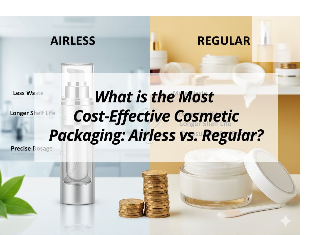 What is the Most Cost-Effective Cosmetic Packaging: Airless vs. Regular?