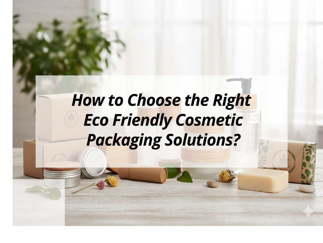 How to Choose the Right Eco-Friendly Cosmetic Packaging Solutions?