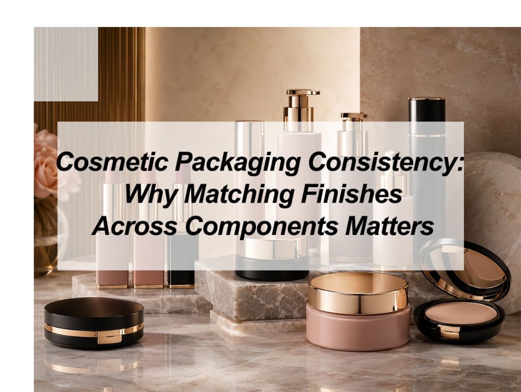 ![Consistent cosmetic packaging with matching gold finishes across luxury components](https://jccosmopack.com/wp-content/uploads/2026/06/Cosmetic-Packaging-Consistency-Why-Matching-Finishes-Across-Components-Matters.jpg "Matching Finishes")