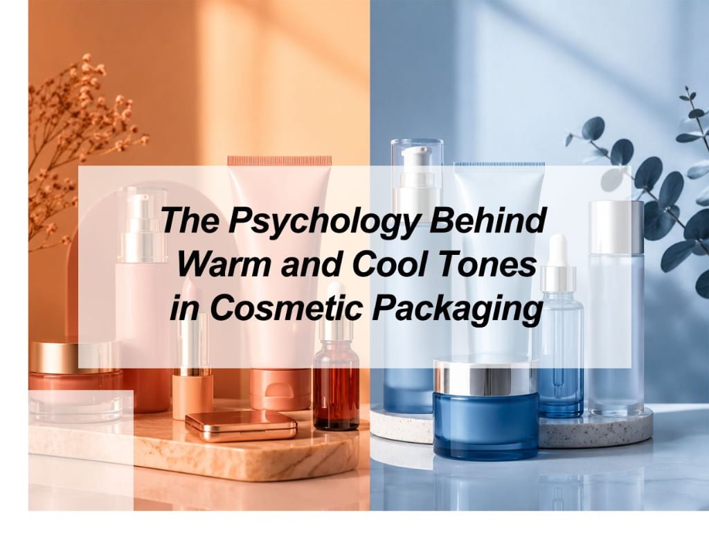 ![Warm and cool tones influencing cosmetic packaging design psychology](https://jccosmopack.com/wp-content/uploads/2026/06/The-Psychology-Behind-Warm-and-Cool-Tones-in-Cosmetic-Packaging.jpg "Packaging Color Psychology")