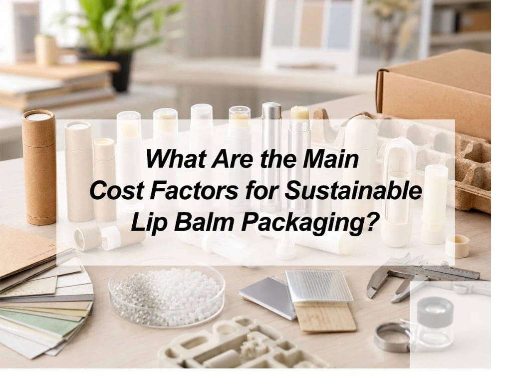 ![Sustainable lip balm packaging cost factors for beauty brands](https://jccosmopack.com/wp-content/uploads/2026/06/What-Are-the-Main-Cost-Factors-for-Sustainable-Lip-Balm-Packaging.jpg "Lip Balm Packaging")