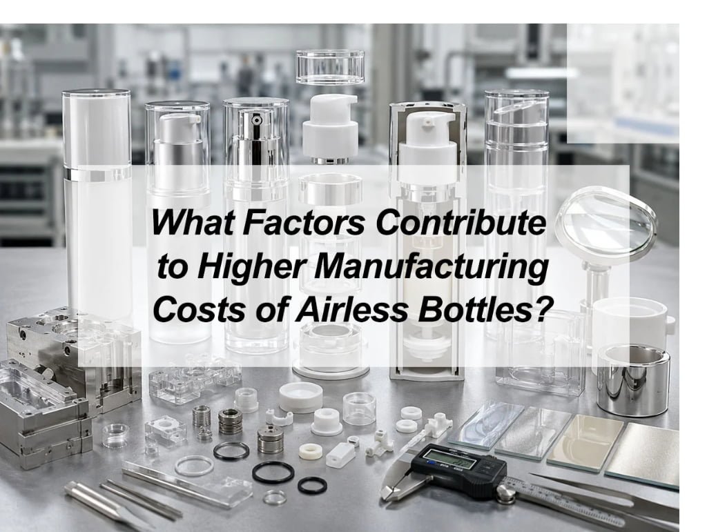 ![Airless bottle manufacturing costs influenced by materials and design](https://jccosmopack.com/wp-content/uploads/2026/06/What-Factors-Contribute-to-Higher-Manufacturing-Costs-of-Airless-Bottles.jpg "Airless Manufacturing Costs")