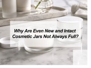 ![New cosmetic jars showing normal fill levels below the rim](https://jccosmopack.com/wp-content/uploads/2026/06/Why-Are-Even-New-and-Intact-Cosmetic-Jars-Not-Always-Full.jpg "Cosmetic Jar Fill")