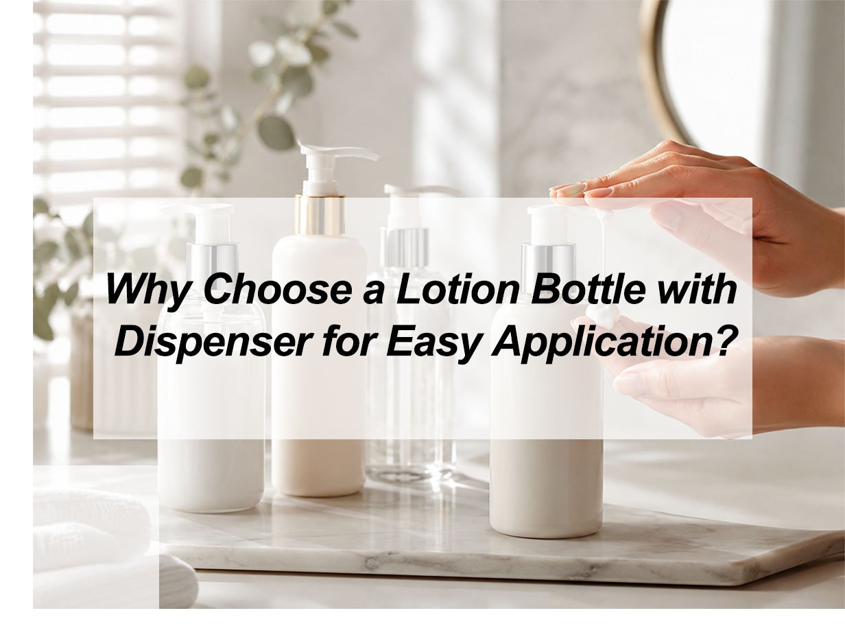 Why Choose a Lotion Bottle with Dispenser for Easy Application?