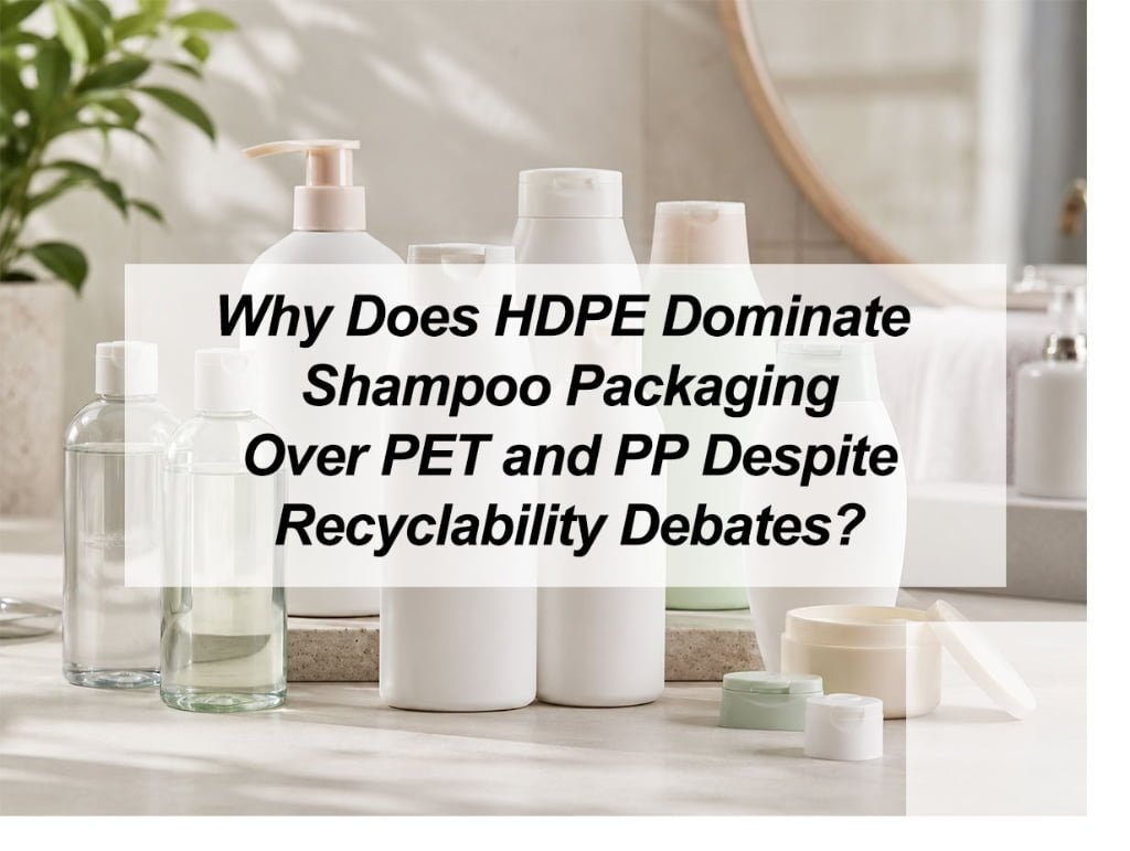 ![HDPE shampoo packaging compared with PET and PP bottles](https://jccosmopack.com/wp-content/uploads/2026/06/Why-Does-HDPE-Dominate-Shampoo-Packaging-Over-PET-and-PP-Despite-Recyclability-Debates.jpg "HDPE Packaging")