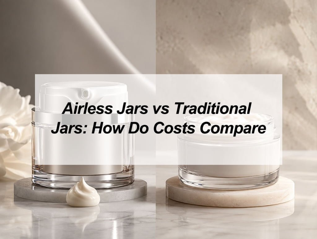![Airless jars and traditional jars compared by cosmetic packaging costs](https://jccosmopack.com/wp-content/uploads/2026/07/Airless-Jars-vs-Traditional-Jars-How-Do-Costs-Compare.jpg "Jar Cost Comparison")