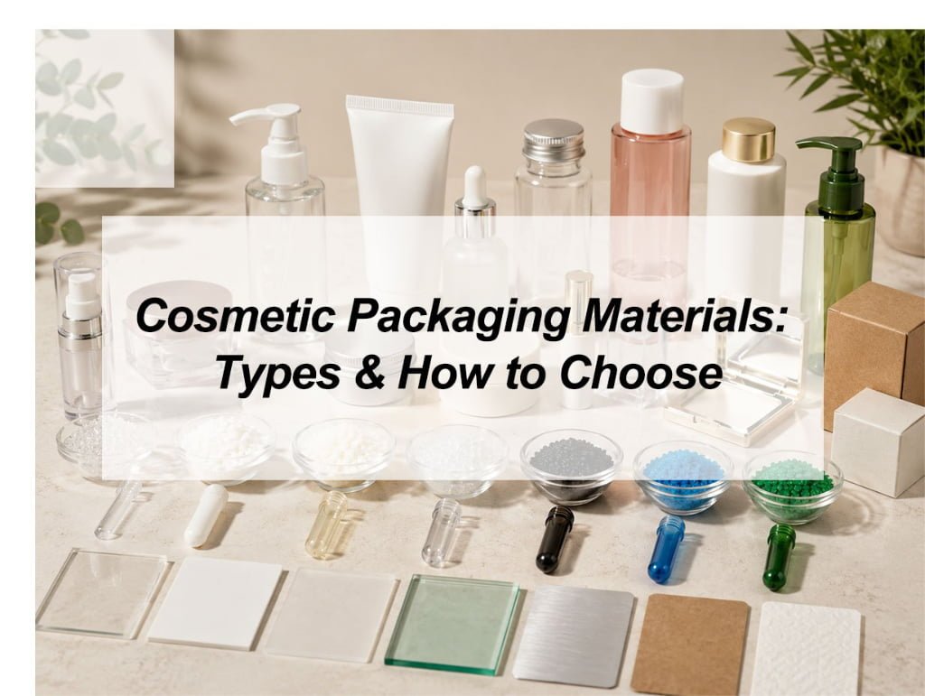 ![Cosmetic packaging materials guide for choosing the right beauty containers](https://jccosmopack.com/wp-content/uploads/2026/07/Cosmetic-Packaging-Materials-Types-How-to-Choose.jpg "Packaging Materials Guide")