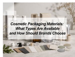 ![Cosmetic packaging materials compared to help beauty brands choose](https://jccosmopack.com/wp-content/uploads/2026/07/Cosmetic-Packaging-Materials-What-Types-Are-Available-and-How-Should-Brands-Choose.jpg "Cosmetic Packaging Materials")